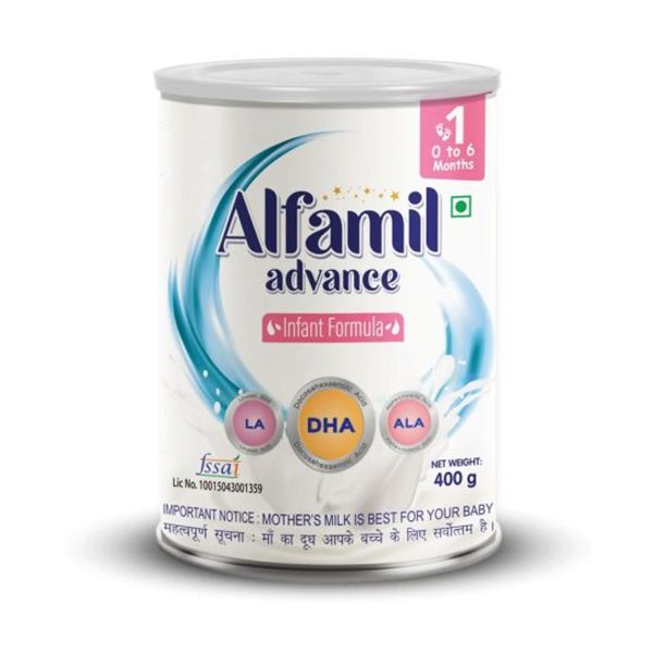 Evexia Alfamil Advance Stage 1 Infant Formula (400g)