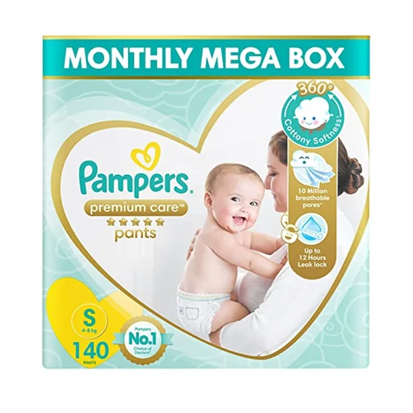 Pampers Premium Care Diaper Pants Size M (Medium) - Pack of 108