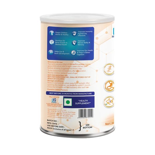Evexia KinderPro Vanilla Flavour Powder 200g