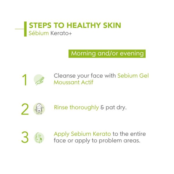 Bioderma Sebium Kerato+ Gel Cream (30 ml