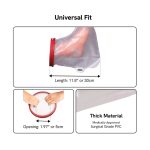 Malu Healthcare Waterproof Cast Protector for Foot
