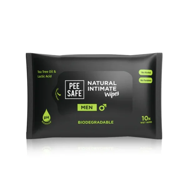 Pee Safe Intimate Wet Wipes 10 Pieces (Men)