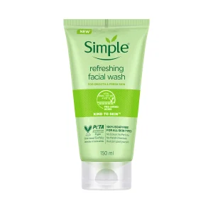 Simple Kind to Skin Refresh Face Wash - 150ml