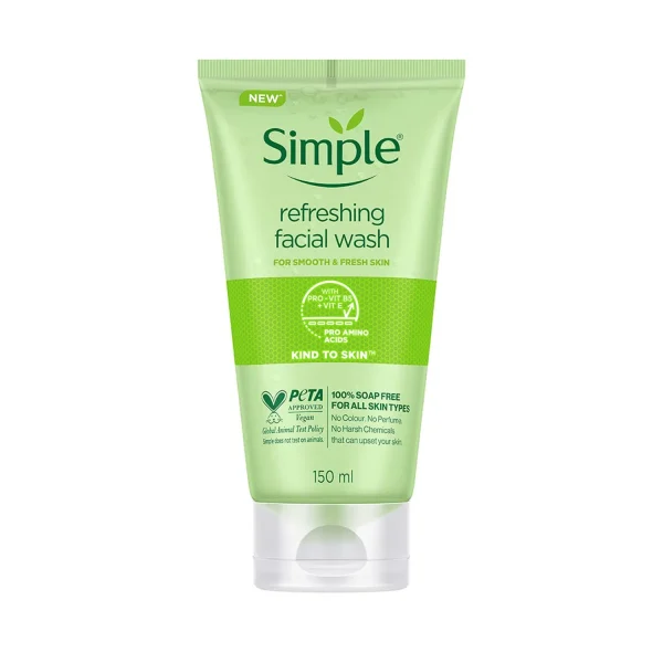 Simple Kind to Skin Refresh Face Wash - 150ml
