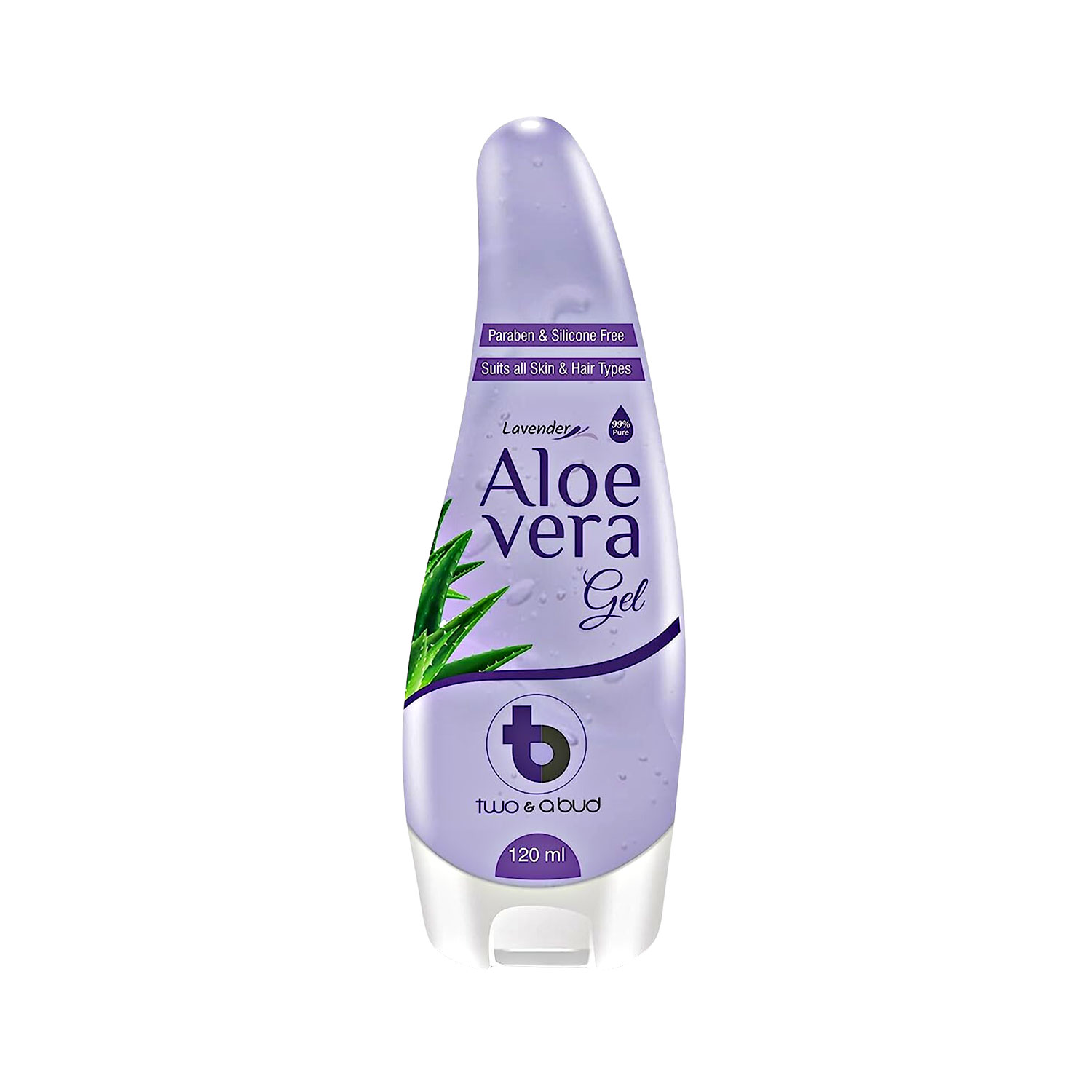 Two and A Bud Lavender Aloe Vera Gel 120ml
