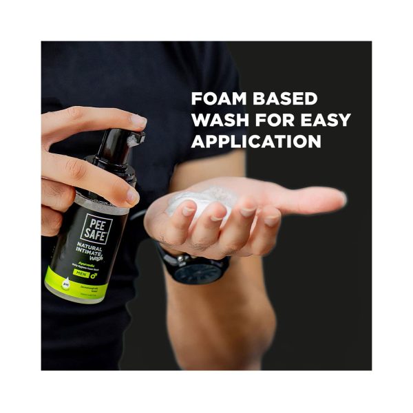 Foam based wash for easy application