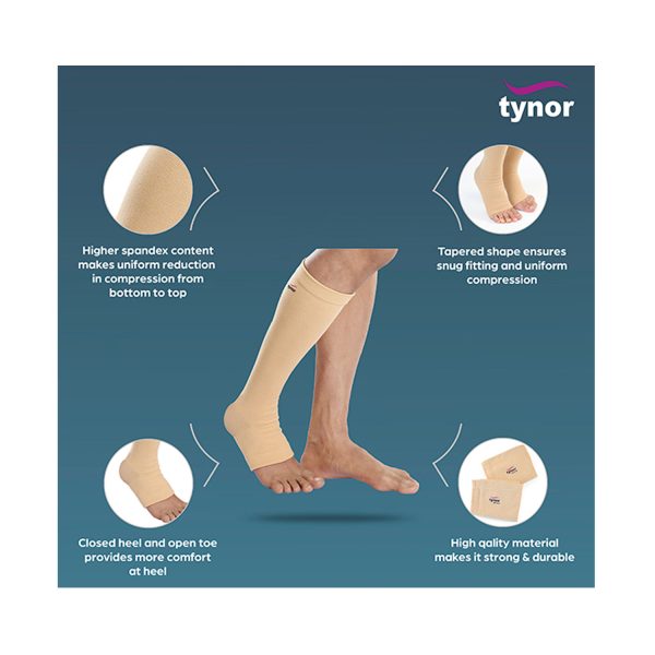 benefits of Tynor Compression Stocking Below Knee