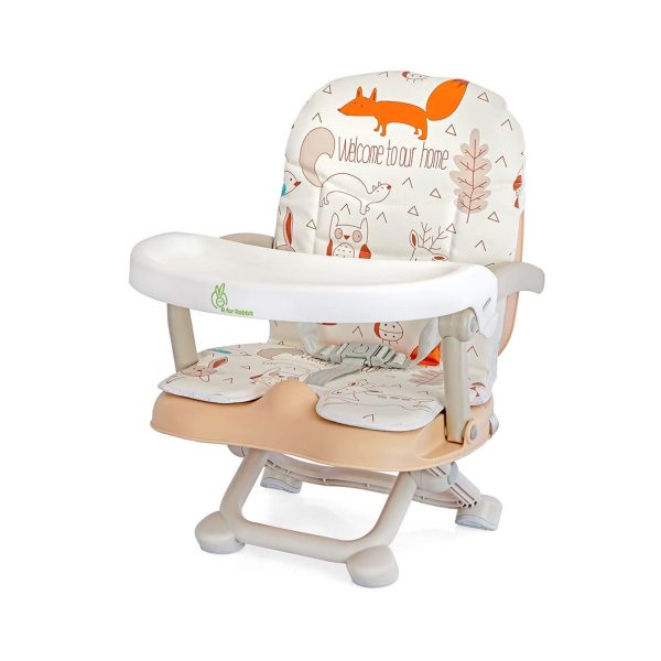 Rabbit Candy Pop Booster Height Adjustable Baby Chair
