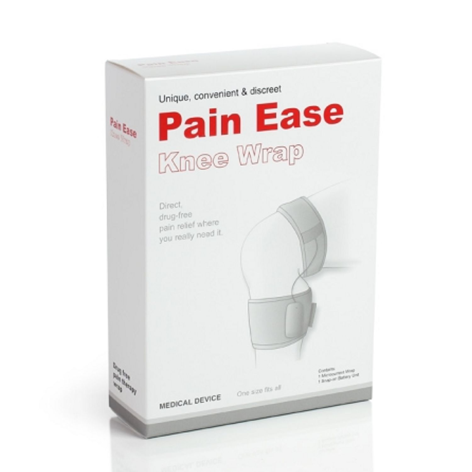 Nuage Health Pain Ease Knee Wrap Microcurrent Therapy