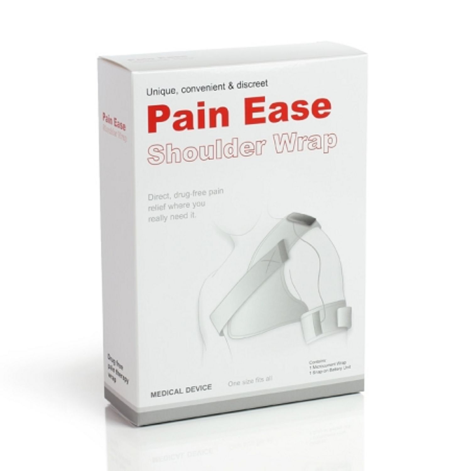 Nuage Health Pain Ease Shoulder Wrap Microcurrent Therapy