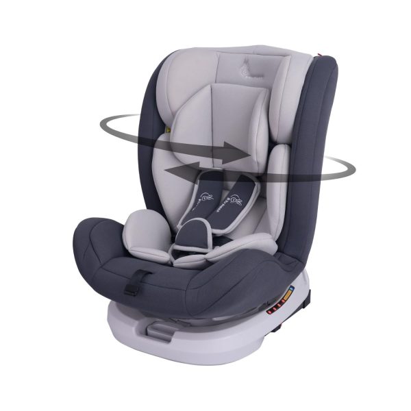 R for Rabbit Jack N Jill Grand ISOFIX Car Seat (Grey)