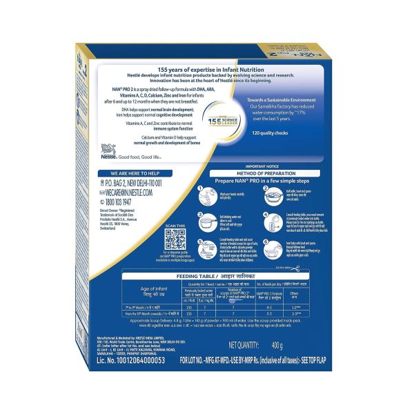 Nestle Nan Pro 2 Refill Pack