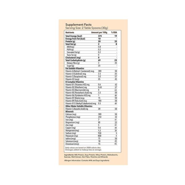 Provexia Supplement Powder vanilla