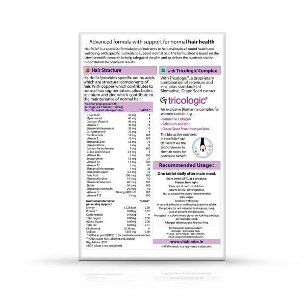 vitamin tablet for hair loss