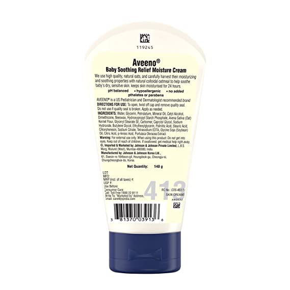 Aveeno Baby Soothing Relief Moisture Cream