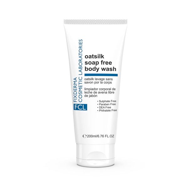 FixDERMA Oatsilk Soap Free Body Wash 200ml