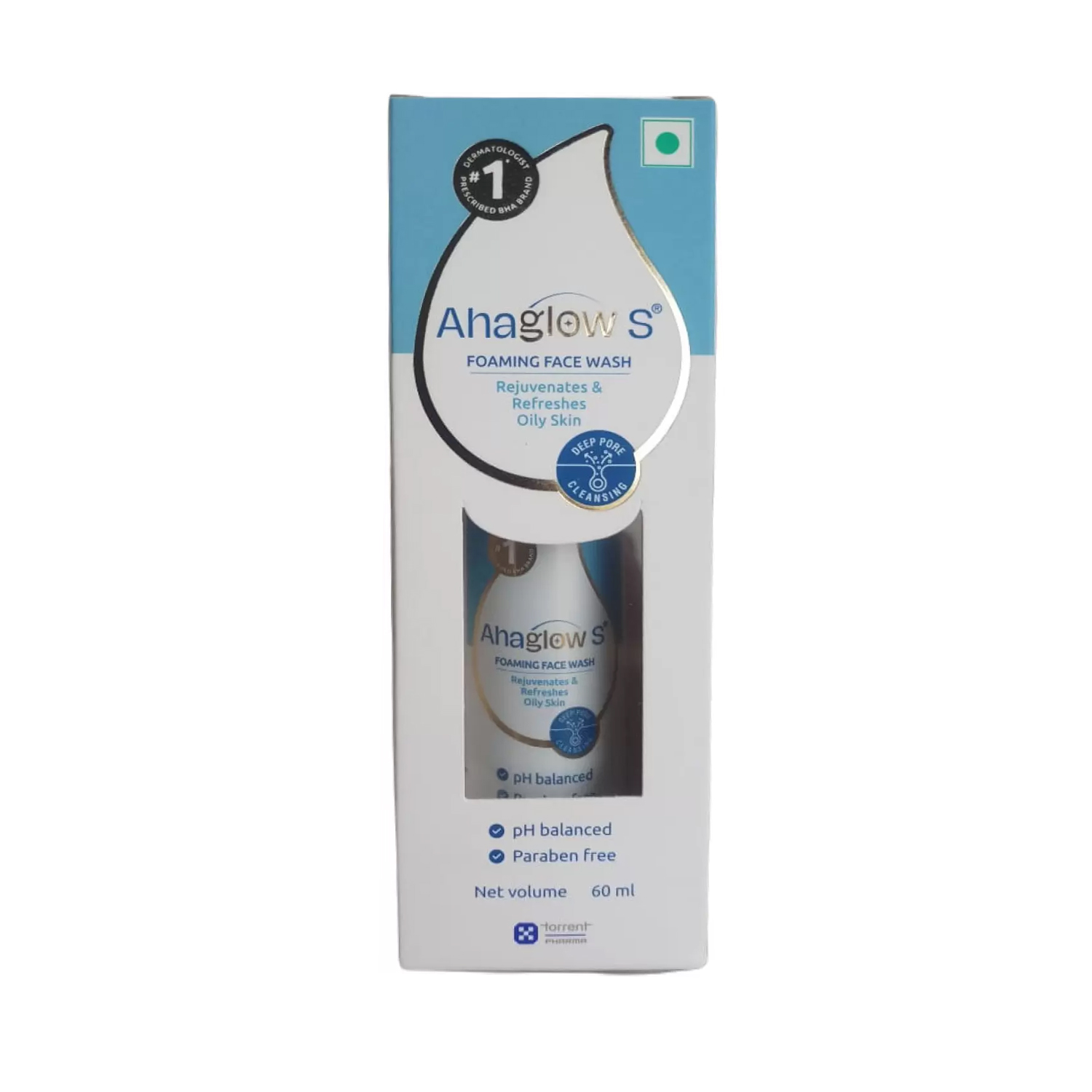 Ahaglow S Foaming Face Wash -60ml