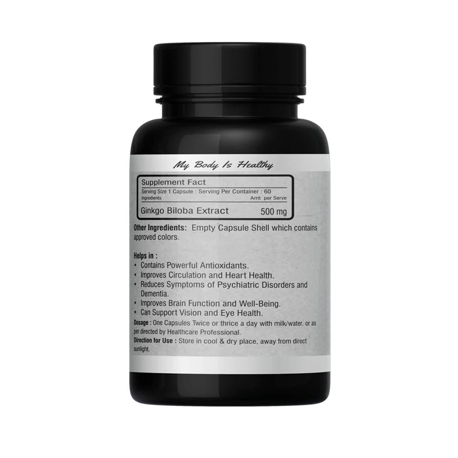 Alantra The Ginkgo Biloba Capsule (60 pcs)
