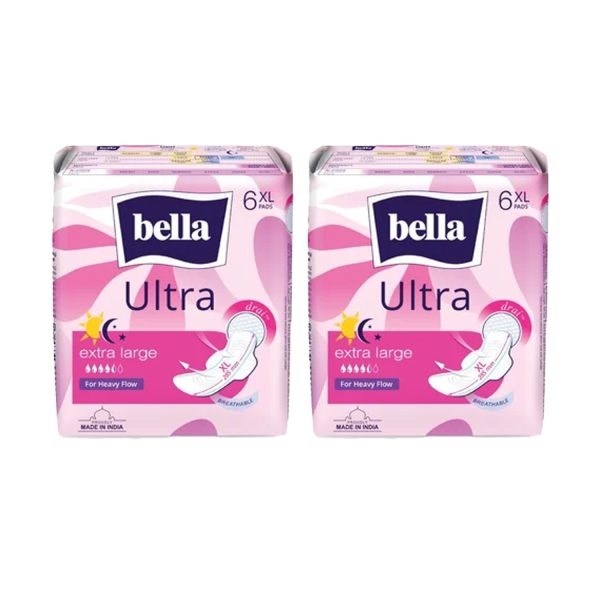 Bella Ultra Day XL 6 Pieces (Pack of 2)