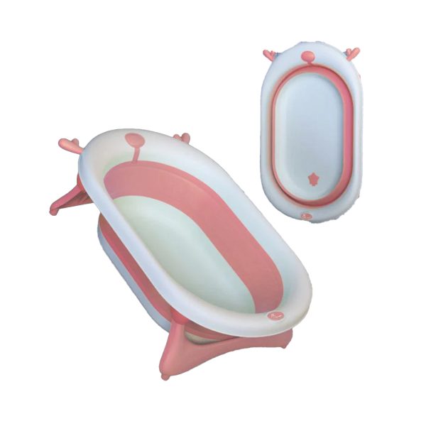 R for Rabbit Bubble Double Aqua Baby Bath Tub (Pink)