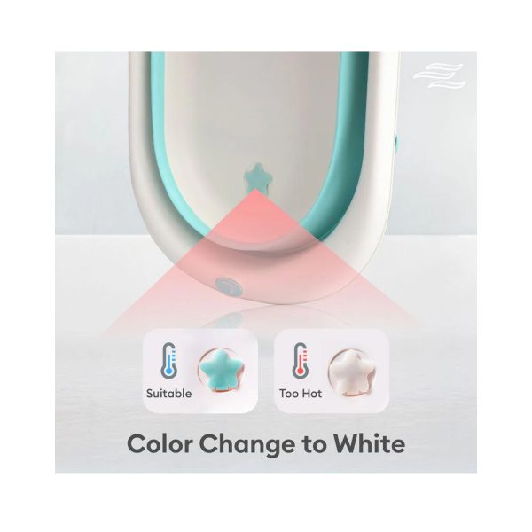 R for Rabbit Bubble Double Aqua Baby Bath Tub (Blue)