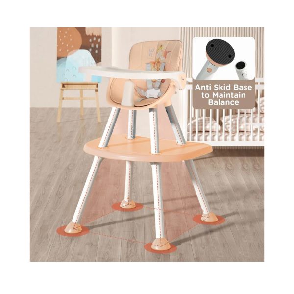 R for Rabbit Cherry Berry Safari Baby Chair (Beige)