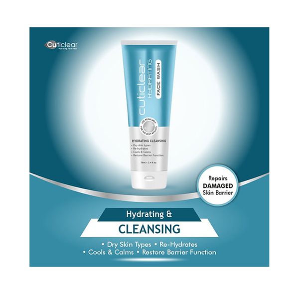 Cuticlear Hydrating Face Wash 75ml
