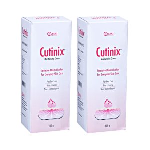 Cutinix Moisturising Cream 100gm (Pack of 2)