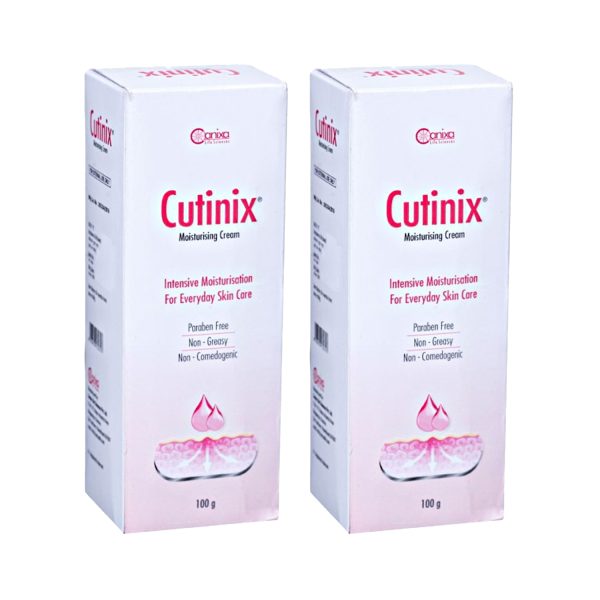 Cutinix Moisturising Cream 100gm (Pack of 2)