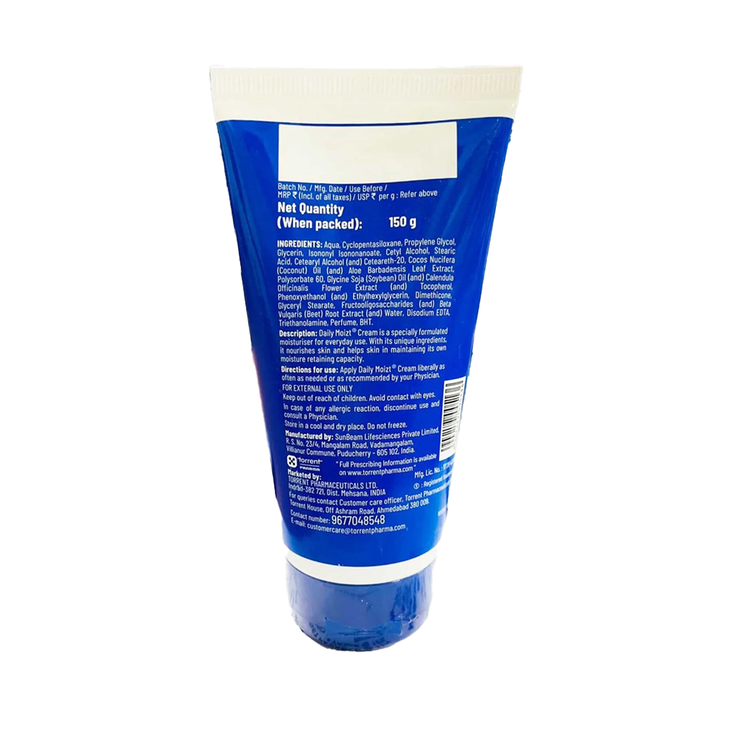 Curatio Dailymoizt Cream 150g