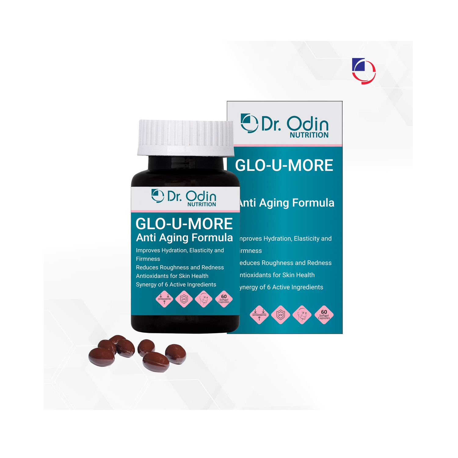 Dr. Odin Glo-U-More 60 Capsules