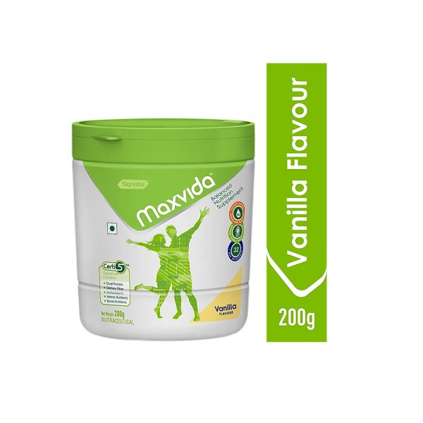 Maxvida Balanced Nutrition Vanilla Flavour 200g