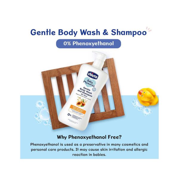 gentle body wash and shampoo