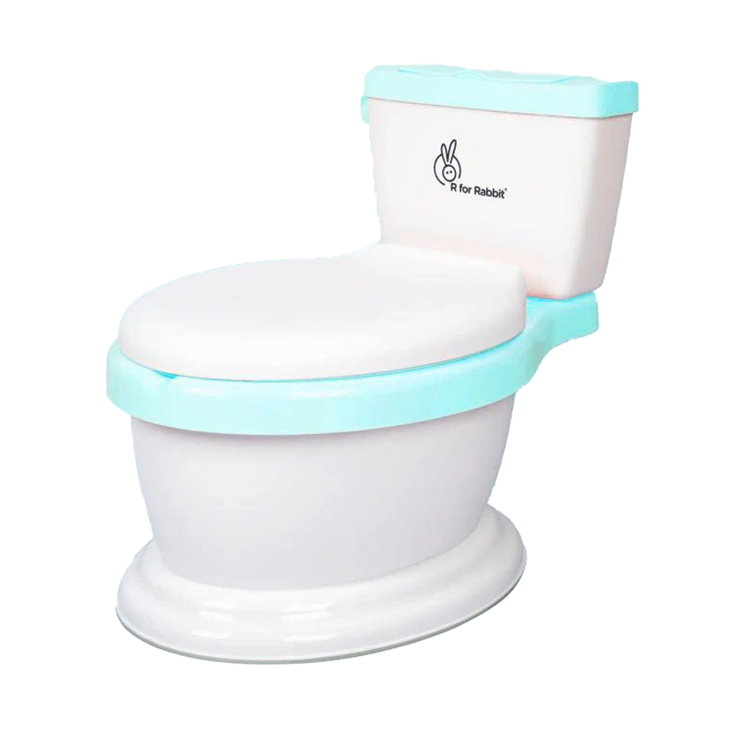 R for Rabbit Little Grown Up Potty Seat (White Green)