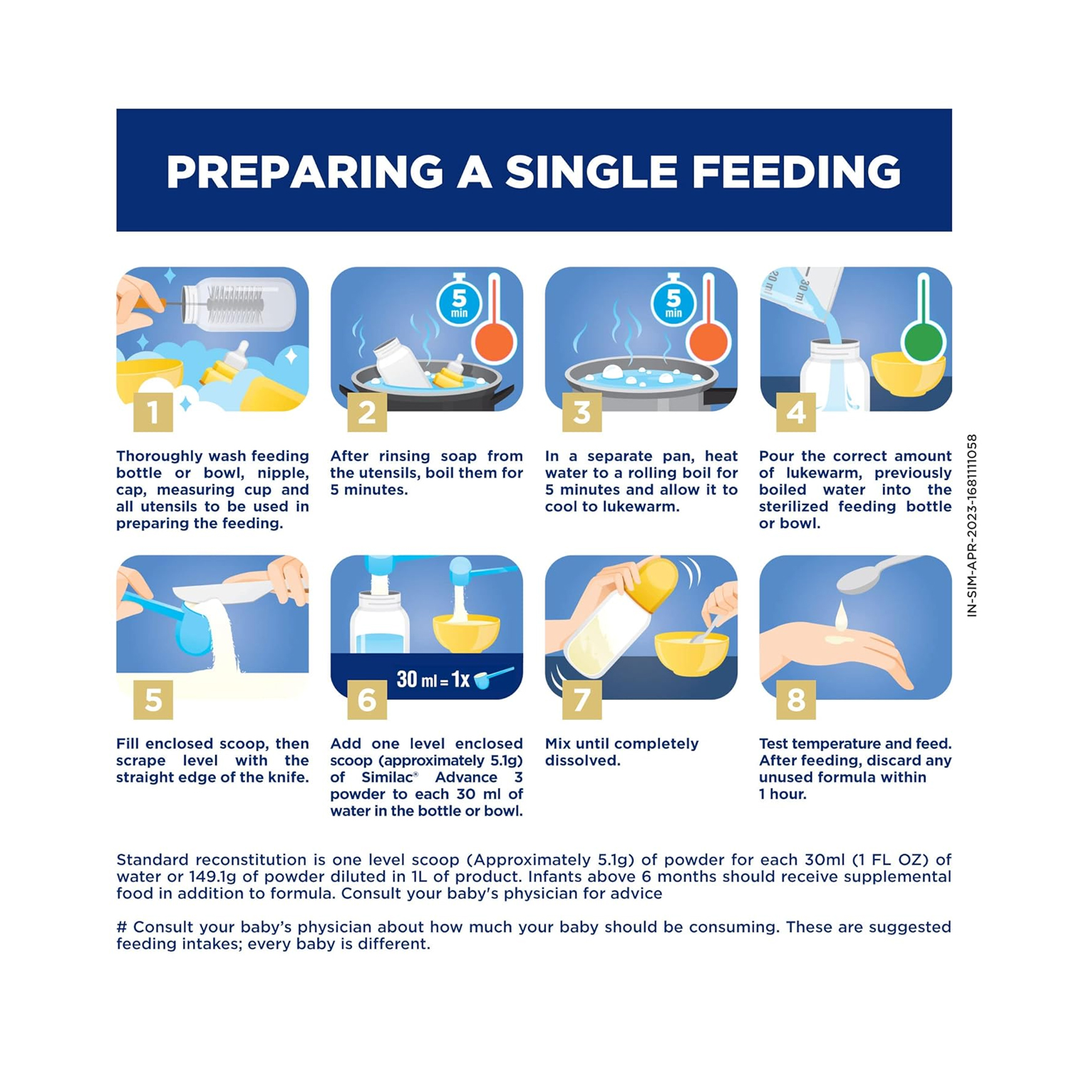 Similac Advance Stage 3 Infant Follow Up Formula- 400g