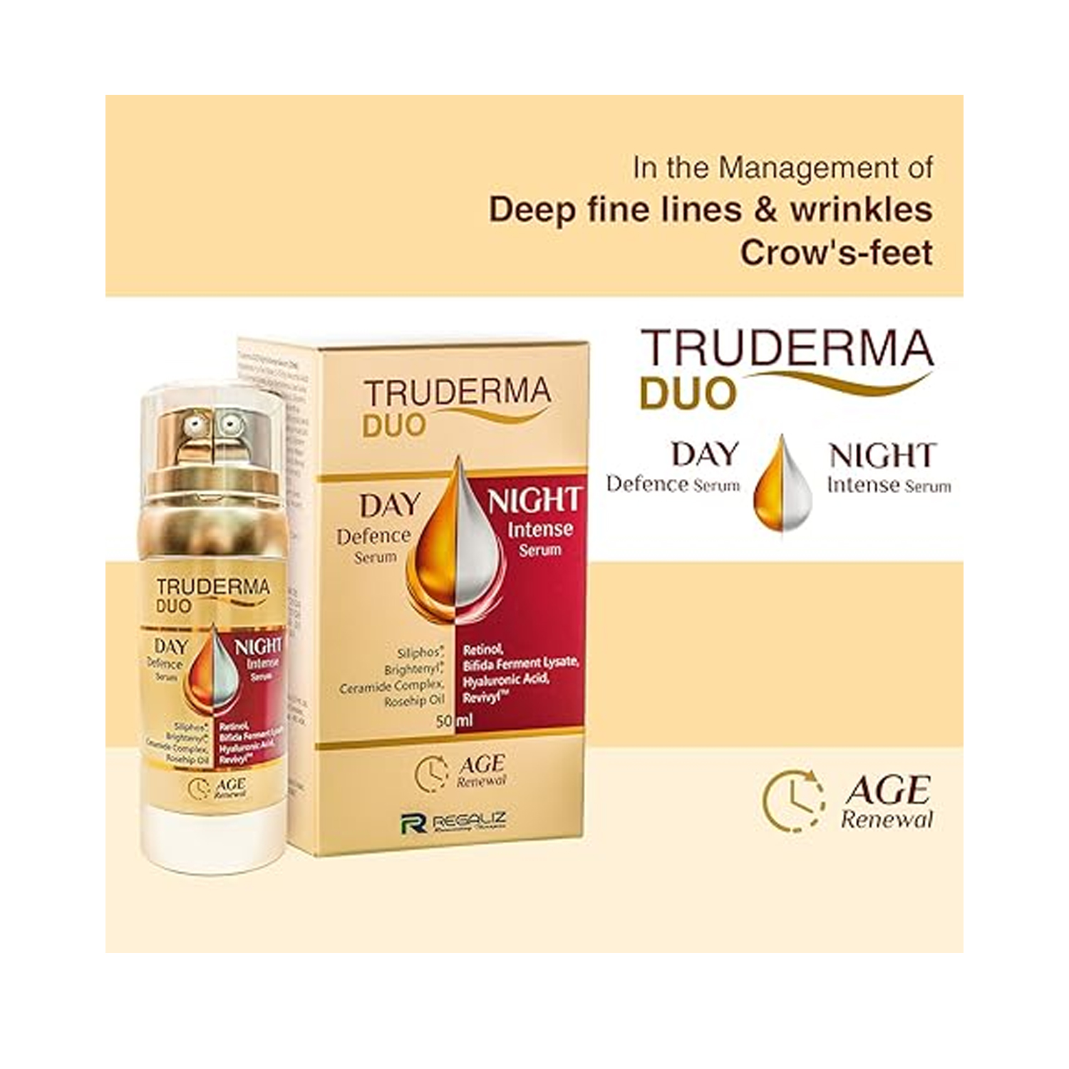 Regaliz Truderma Duo Serum Kit (50ml)