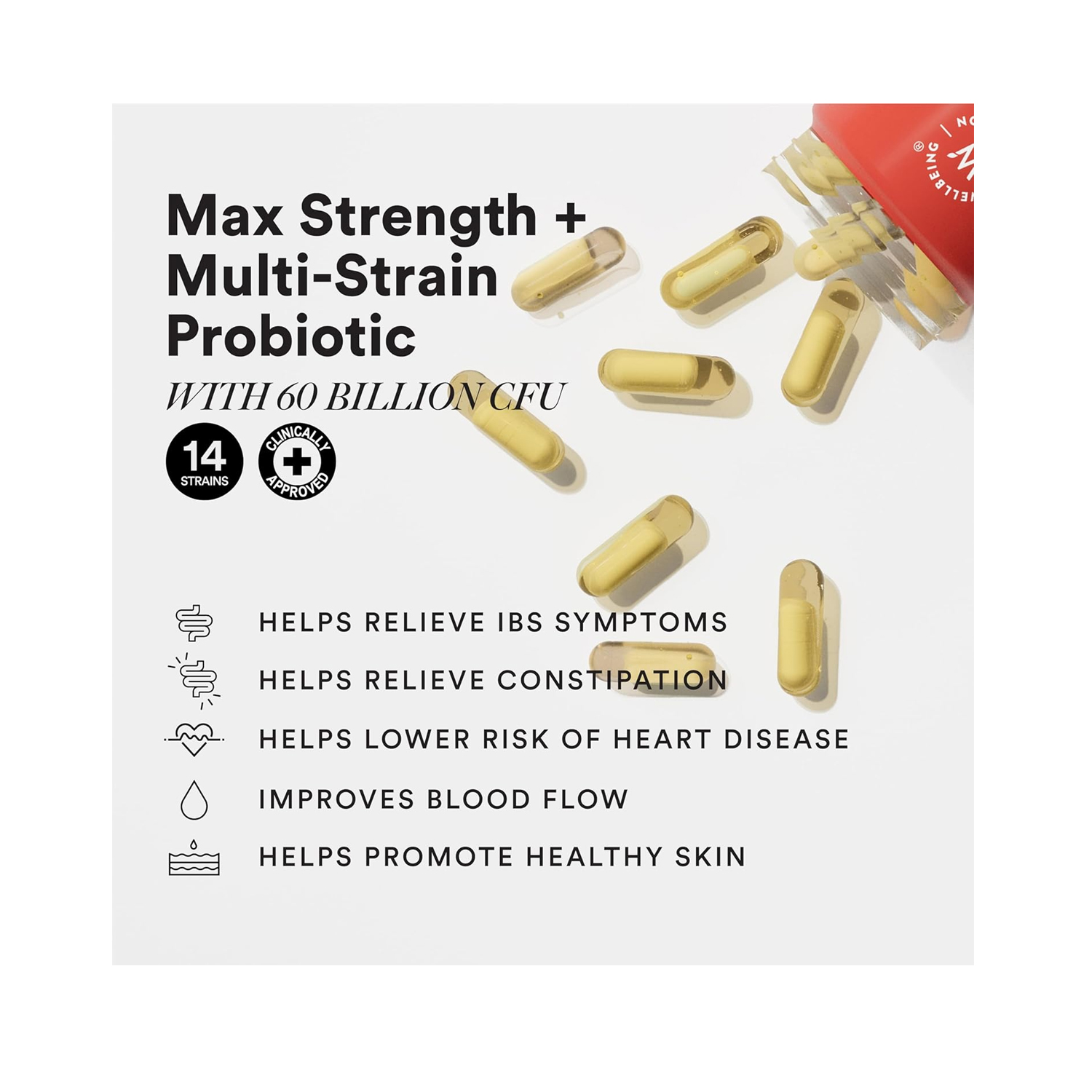 Wellbeing Nutrition Slow Gut Health- 60 Capsules
