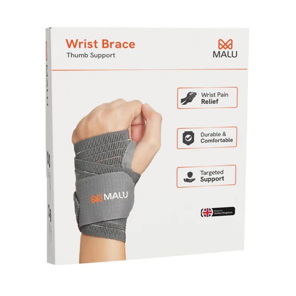 Malu Healthcare Wrist Brace with Thumb Support (Universal)