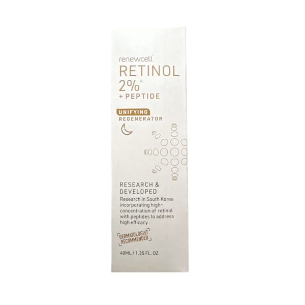 Yuderma Renewcell Retinol 2% + Peptide Serum 40ml