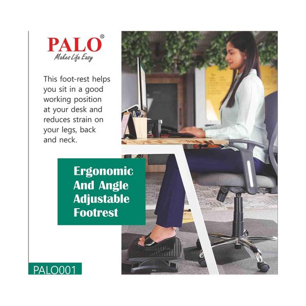 Palo Ergonomic Angle Adjustable Footrest
