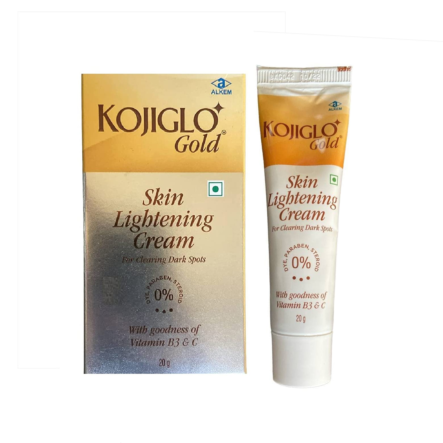 Kojiglo Gold Skin Lightening Cream 20 gm - Cureka