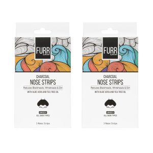 Pee Safe Furr Bamboo Charcoal Nose Strips 3 Pieces (Pack of 2)