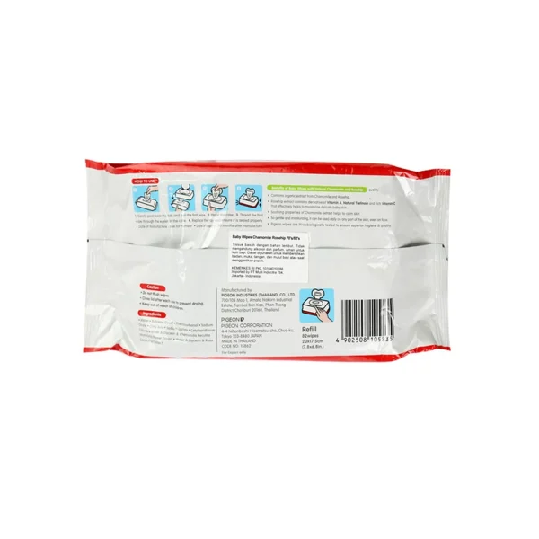 Baby Wipes Chamomile and Rosehip