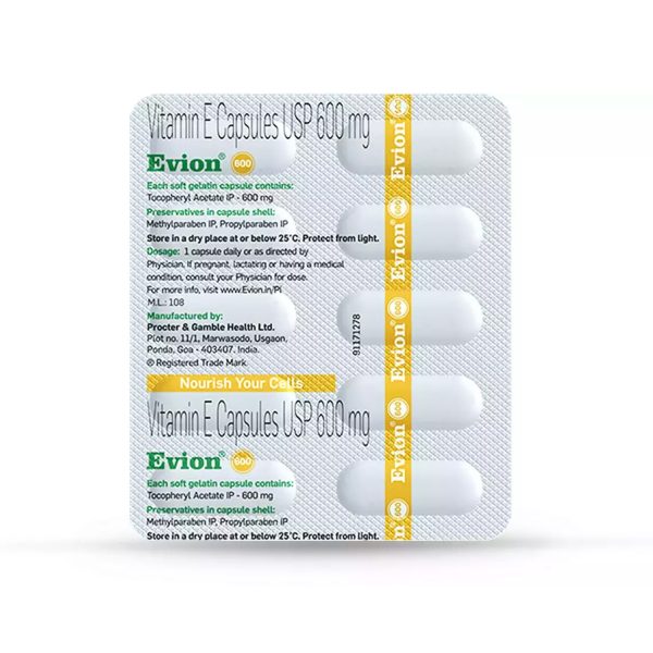 Evion 600 Capsules