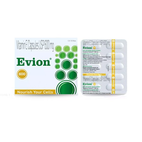 Evion 600 Capsules