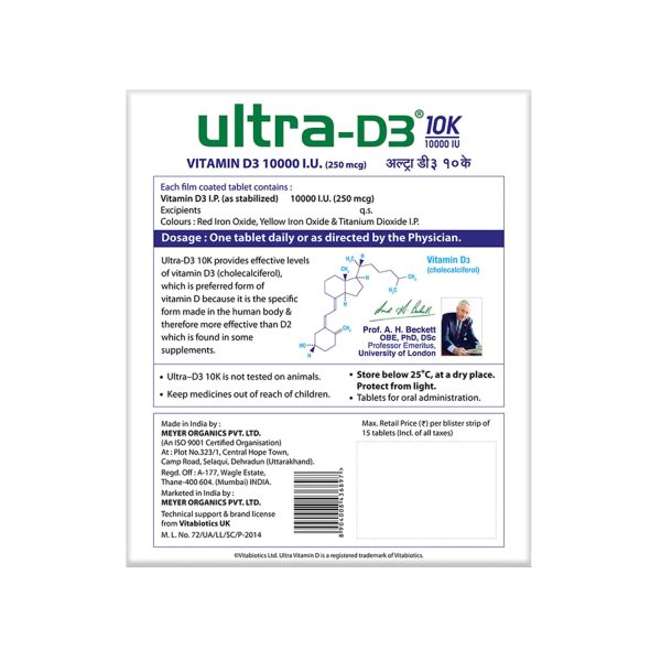 Ultra D3 10k for Bone Health