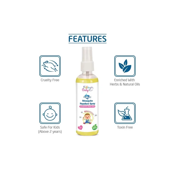 features of Fabie Baby Mosquito Repellent Spray