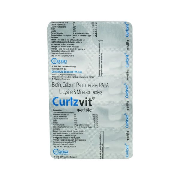 Curlzvit Tablets