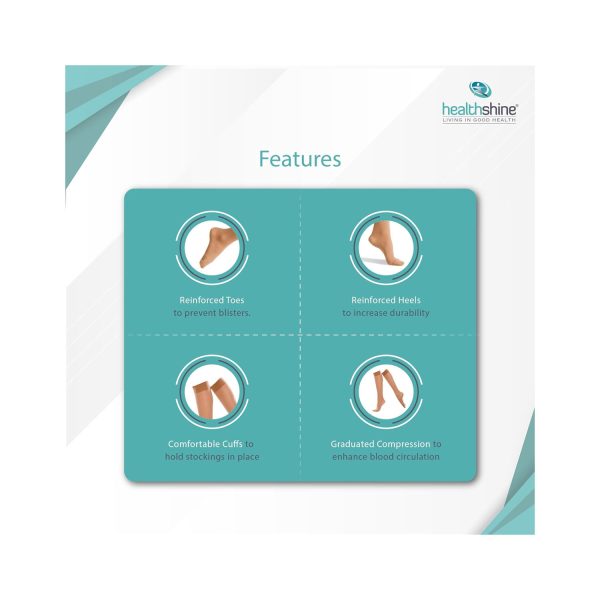 features of healthshine medical compression stockings