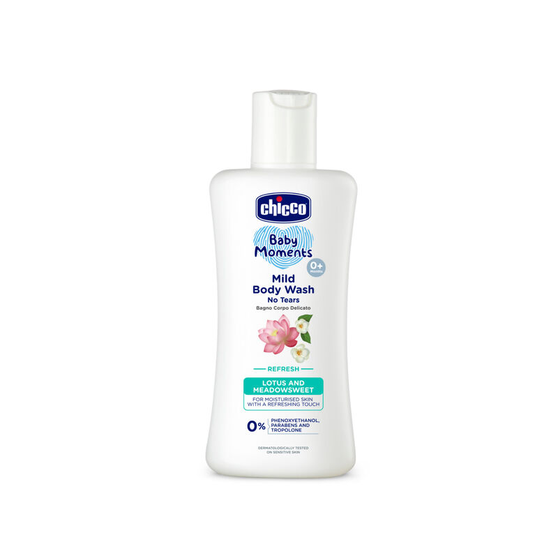 Chicco Baby Moment Mild Body Wash No Tears 100ml